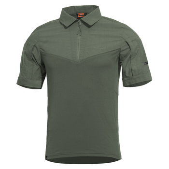 Сорочка під бронежилет Pentagon RANGER SHORT ARM SHIRT K02013-SH Medium, Camo Green (Сіро-Зелений)