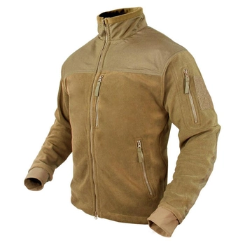 Тактична флісова куртка Condor ALPHA Mirco Fleece Jacket 601 Small, Coyote Brown