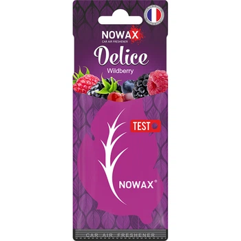 Ароматизатор воздуха целлюлозный Nowax серия Delice - Wildberry (NX00089)