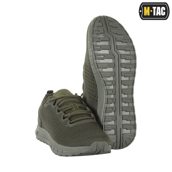 Кросівки чоловічі взуття на літо з сіткою M-Tac olive 40