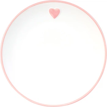 Тарелка обеденная MBM HOME 20 см Розовая (KP-46 PINK)