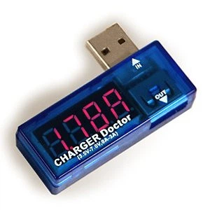 Тестер USB Вольтметр/амперметр для перевірки зарядних пристроїв та кабелів