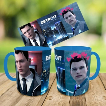 Кружка Detroit, Become Human , кружка с фото,чашка на подарок,печать на чашках (0292)