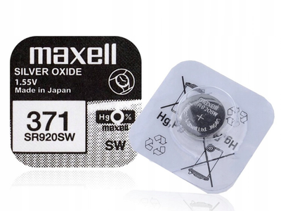 Батарейка "таблетка" Maxell SR920SW 1шт/уп 1.55 V