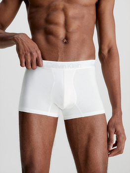 Calvin Klein Underwear Trunk 3 szt. 000NB2970A-UW5 L 3 szt. Czarny/Biały/Szary (8719854639695)