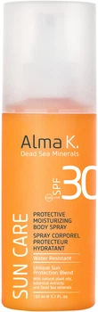 Защитный увлажняющий спрей SPF 30 Alma K Sun care 150 мл (121592) (7290111421464)