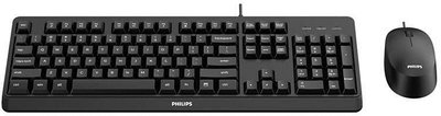 Zestaw przewodowy USB Philips SPT6207BL/00, czarny