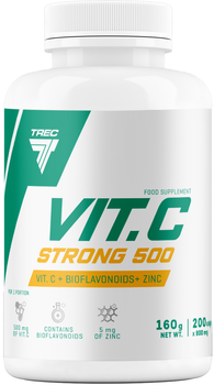 Вітамін С Trec Nutrition Vit. C Strong 500 200 капсул (5902114011550)