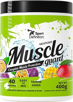 Kompleks aminokwasów Sport Definition Muscle Guard 400g Jar Passion Fruit-Mango (5908217922762)