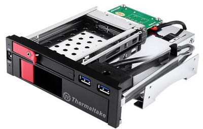 Adapter Thermaltake ST0026Z panel wnęki napędu 2.5/3.5" Bezel panel czarny (ST0026Z)