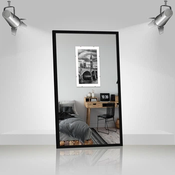 Рамка для фото дерев'яна 60х90 багет: DL2001-01 Чорний (з глянцевим склом 1-1.5мм, двп) EmojiFrame
