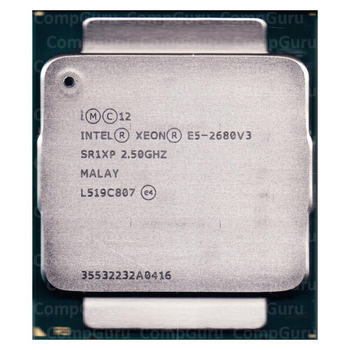Процессор Intel Xeon E5-2680 V3 | 2.5-3.3 GHz | X99 LGA2011-3 | 12яд. 24пот. | SR1XP E5-2680v3 s2011-3 (б/у)