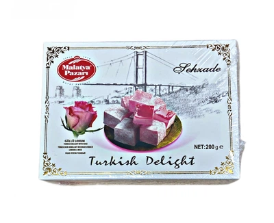 Рахат-лукум роза Malatya Pazari 200г