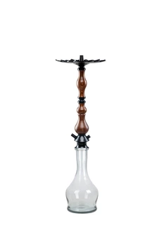Кальян Karma 0.0 коричневый прозрачная колба