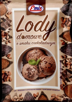 Сухе Морозиво Emix Lody Domowe Smaku czekoladowym 60g
