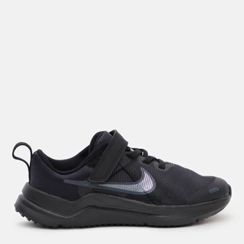 Детские кроссовки для девочки Nike Downshifter 12 Nn (Psv) DM4193-002 29.5 (12C) Черные (0195870279363)