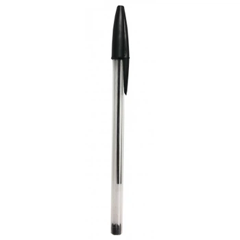 Ручка шариковая H-Tone 0,7мм, черная, уп. 50 шт (PEN-HT-JJ20103-B)