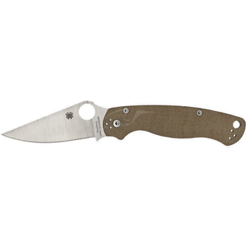 Нож Spyderco Para Military 2 Brown Micarta Cpm Cru-Wear (871501) 205248