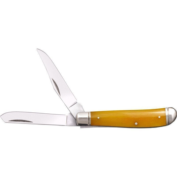 Нож Cold Steel Mini Trapper Yellow Bone (12601604) 203622