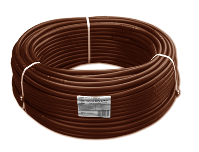 Трубка крапельна Ø 16 мм, відстань між емітерами 33 см, 1,6 л/год – WATERMIL DRIP BROWN – 100 м, DSWWMB161033-160-100