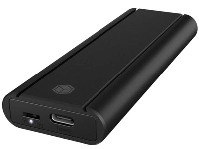 Zewnętrzna kieszeń Icy Box na dysk SSD USB Type-C 3.2, czarna (IB-1807MT-C31)