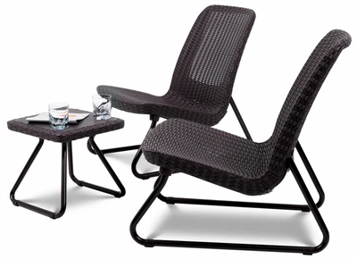 Набір садових меблів Keter Rio Patio Set коричневий 211426
