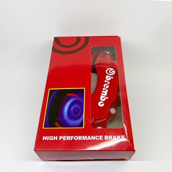 Декоративные накладки на тормозные суппорта "BREMBO" КРАСНЫЕ R15-R18