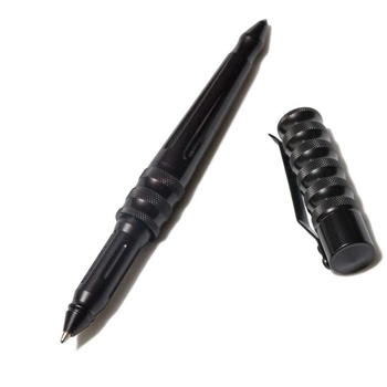 Тактическая Ручка Tactical Pen "Dragon tailt" со Стеклорезом Черная