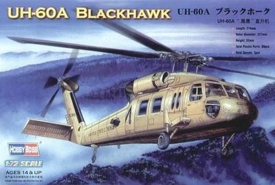 Збірна модель 1/72 гелікоптера UH-60A Blackhawk Hobby Boss 87216