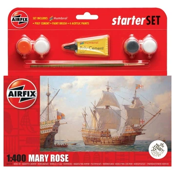 Сборная модель 1/400 парусный корабель Mary Rose Стартовый набор Airfix A55114A