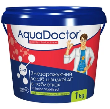 Хлор AquaDoctor C-60T 1 кг у таблетках