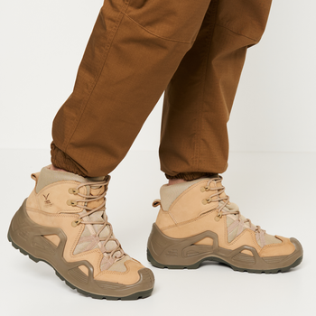 Чоловічі тактичні черевики з Gore Tex Vogel 1492-bej 44 28 см Бежевые (7488740074774)