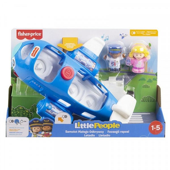 Cамолет маленького исследователя Fisher-Price Little People (887961961508)