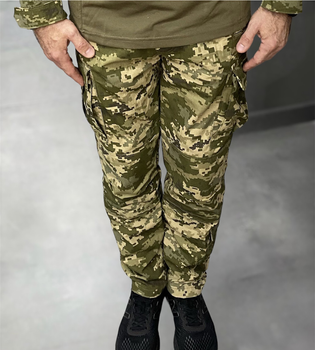 Брюки тактические Wolftrap, размер XL, коттон (хлопок), украинский пиксель, брюки для военных