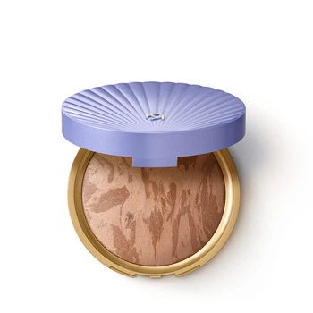 Бронзер для обличчя максі Kiko Milano Little Mermaid sunkissed baked bronzer 02 Sand shadows 13 g