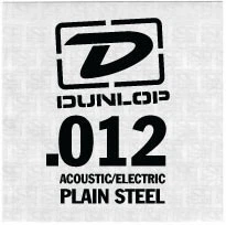 Струна для акустической / электрогитары&nbsp;DUNLOP DPS12 SINGLE 012