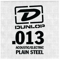 Струна для акустической / электрогитары DUNLOP DPS13 SINGLE 013