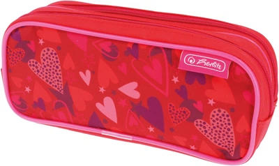 Пенал Herlitz Double Sweet Hearts 2 отделения (50038466H)