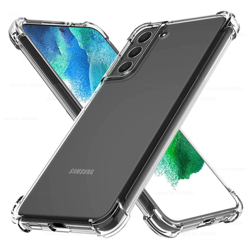 Чехол Fiji Proof для Samsung Galaxy S21 FE (G990) бампер с усиленными бортами Transparent