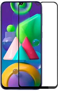 Захисне скло PowerPlant для Samsung Galaxy M21 (M215F) Black (GL608690)