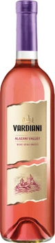 Вино Vardiani Алазанская долина розовое полусладкое 0.75 л 9-13% (4820188111680)