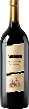 Вино Vardiani Алазанська долина красное полусладкое 1.5 л 9-13% (4820188111451)