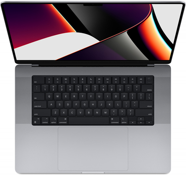 Laptop Apple MacBook Pro 16" M1 Pro 512GB 2021 (MK183ZE/A) Space Gray