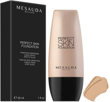 Тональний крем Mesauda Milano Perfect Skin Foundation 104 Almond 30 мл (8057014292817)