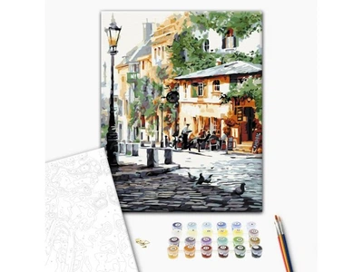 Картина по номерам Летнее кафе, Brushme (40х50 см), BS8875