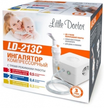 Ингалятор (небулайзер) Little Doctor LD-213C компрессорный гарантия 3 года