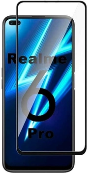 Защитное стекло PowerPlant для Realme 6 Pro Black (GL608560)