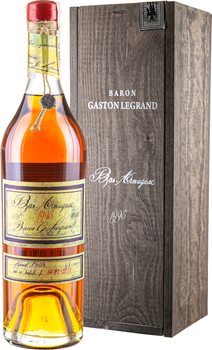 Арманьяк Baron Gaston Legrand Bas Armagnac 1995 0.7 л 40% (3558270014250)