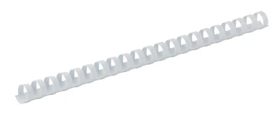 Пружина пластиковая Buromax А4 10 мм 100 штук белый (BM.0502-12)