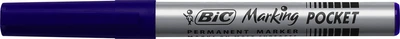 Маркер перманентный Bic Fine 1.1 мм синий (bc8209012)